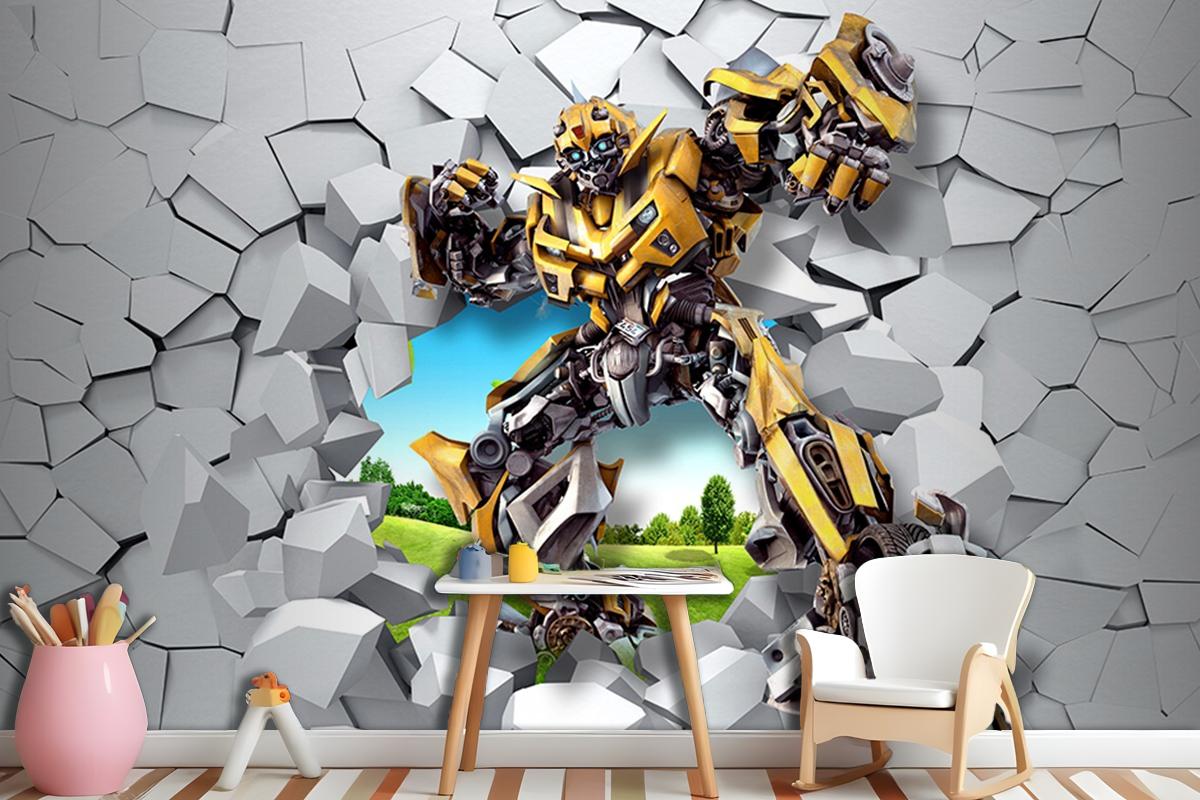 Transformers Duvar Kağıdı 3D