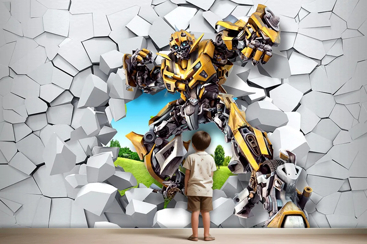 Transformers Duvar Kağıdı 3D