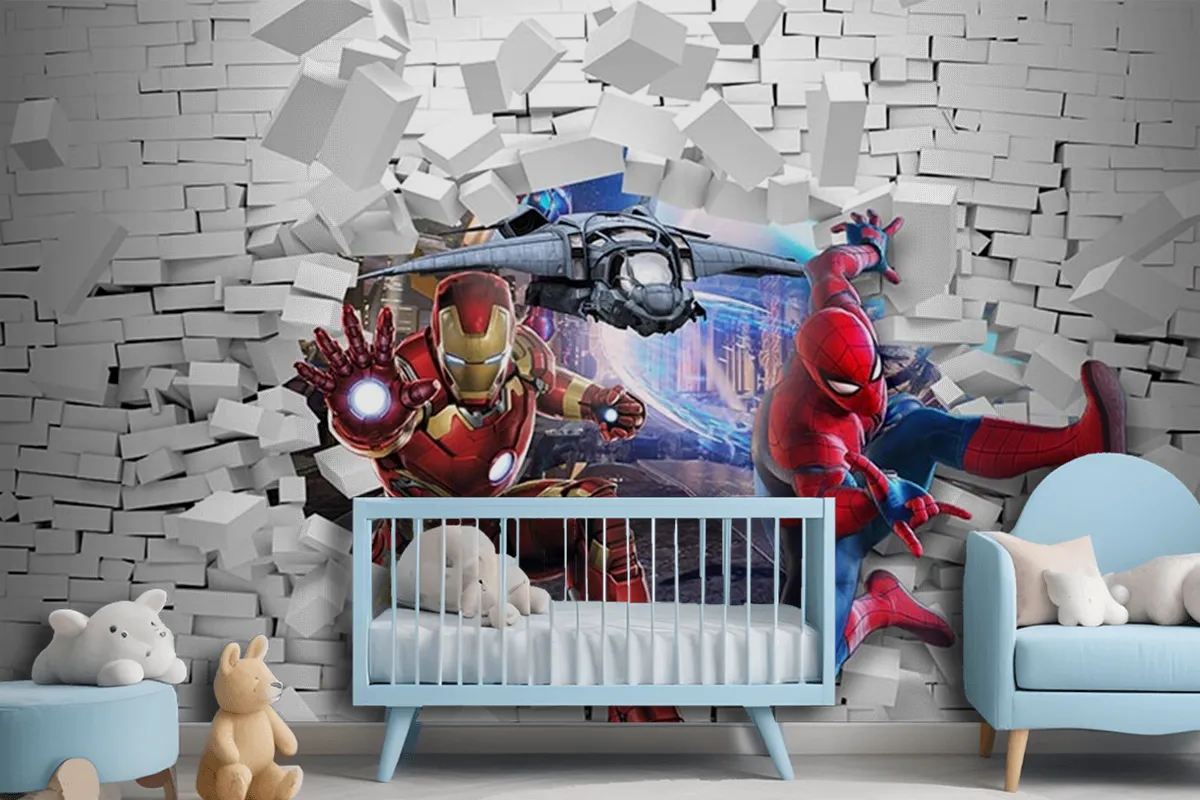 Avengers Duvar Kağıdı 3D