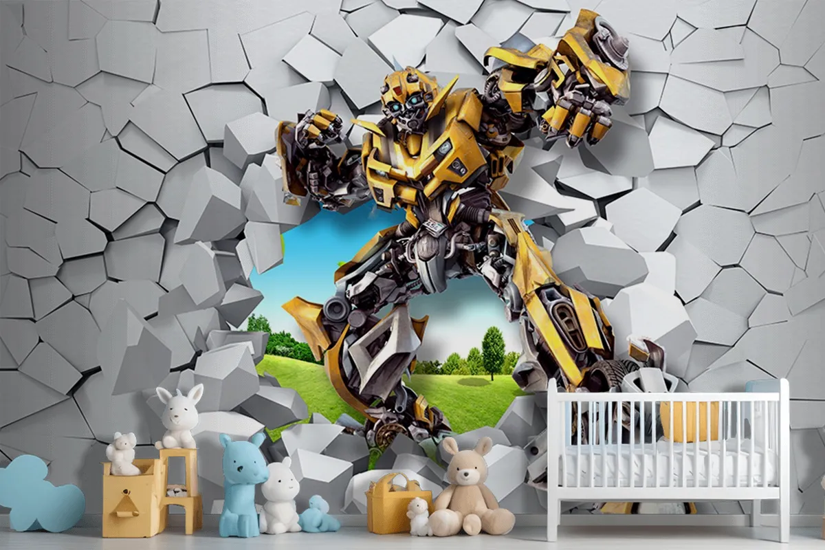 Transformers Duvar Kağıdı 3D