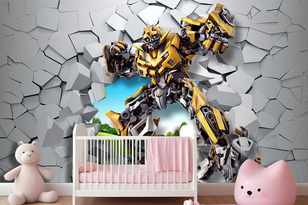 Transformers Duvar Kağıdı 3D