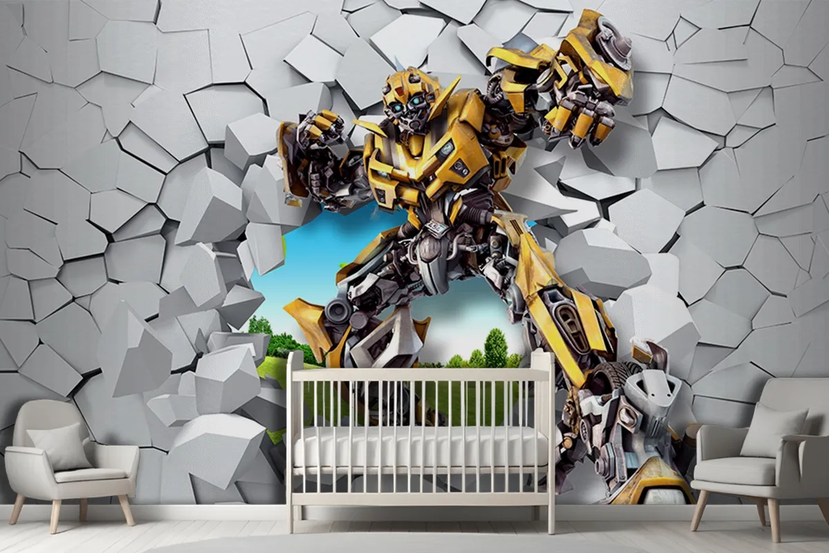 Transformers Duvar Kağıdı 3D