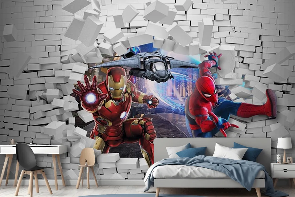 Avengers Duvar Kağıdı 3D