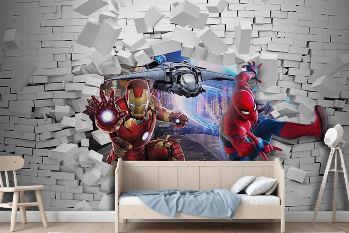 Avengers Duvar Kağıdı 3D