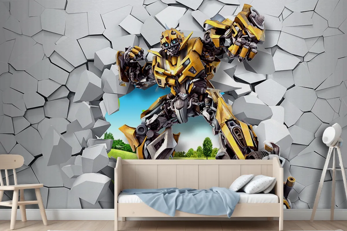 Transformers Duvar Kağıdı 3D