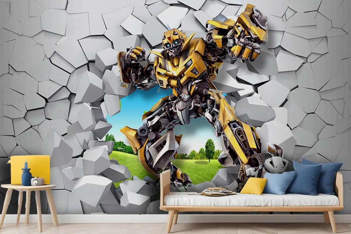 Transformers Duvar Kağıdı 3D