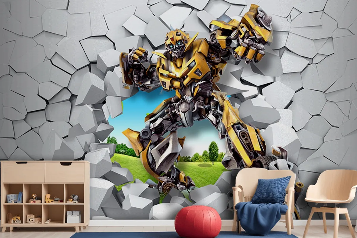 Transformers Duvar Kağıdı 3D