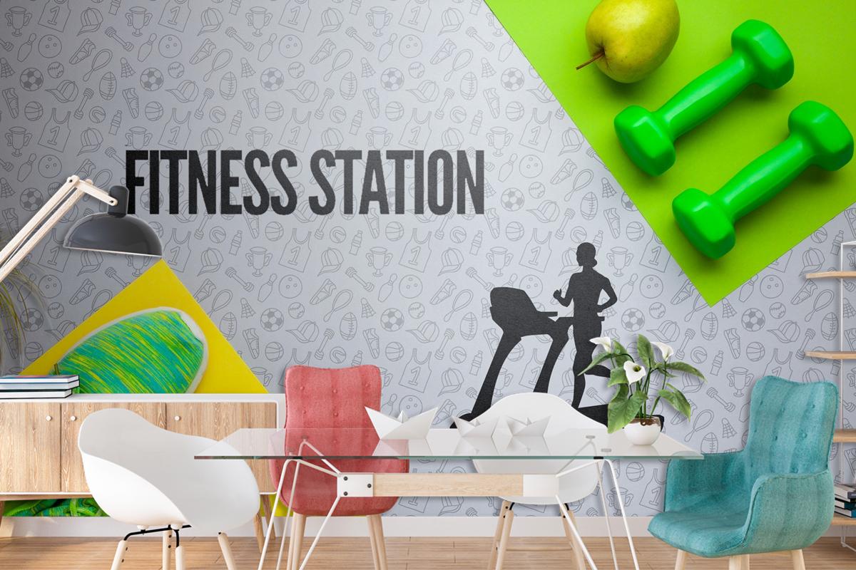 Fitness Merkezi Duvar Kağıdı