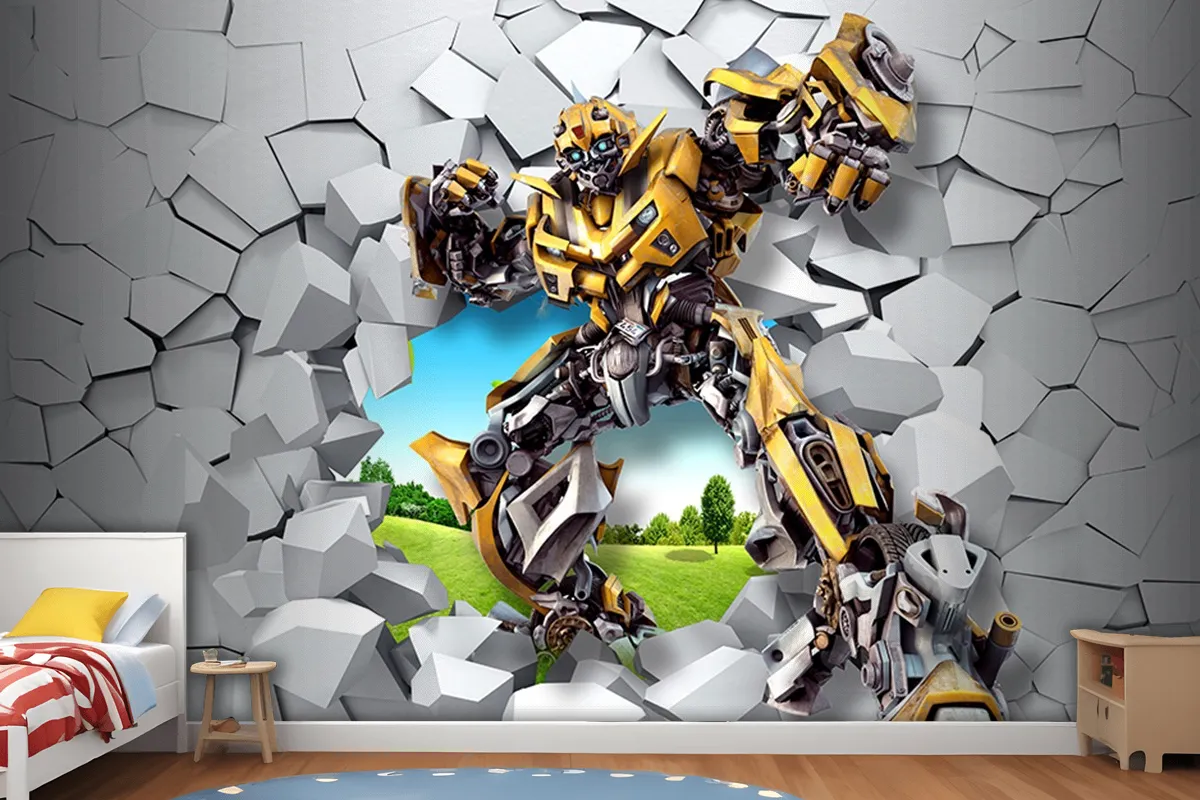 Transformers Duvar Kağıdı 3D